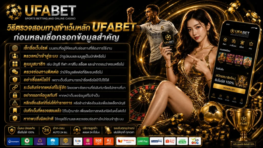 ทางเข้า UFABET