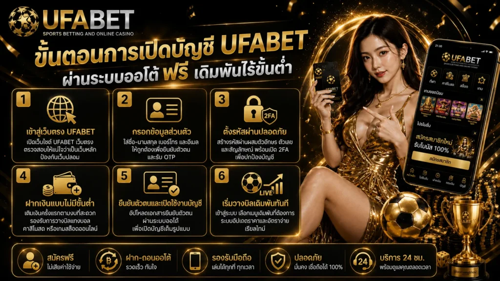 สมัครสมาชิก ยูฟ่าเบท