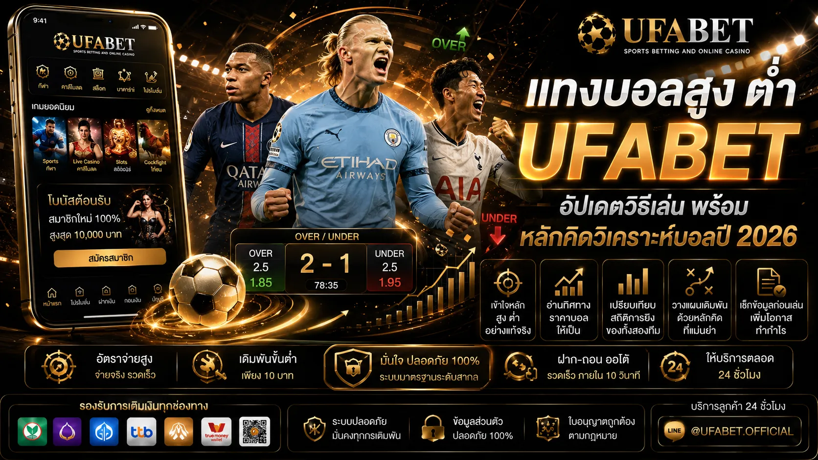 แทงบอลสูง–ต่ำ